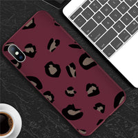Phone Case For iPhone 6 6s 7 8 Plus X XR XS Max 5 5s SE Fashion Leopard Print Colorful Soft TPU