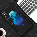 Phone Case For iPhone 6 6s 7 8 Plus X XR XS Max 5 5s SE Fashion Abstract Art Statue Soft TPU